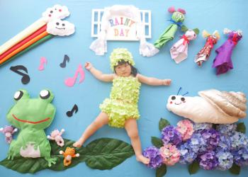 おひるねアート　しおりんのテーマの写真1