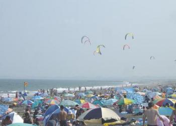 中里海水浴場の写真1