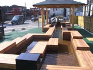 さくらんぼ東根温泉 ポケットパーク足湯の写真1