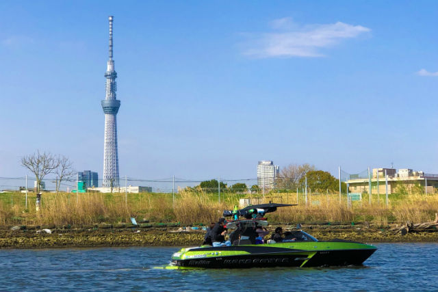 ウェイクボード&amp;ボートサーフィン 波道tokyoの写真1