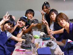 陶芸体験　八幡野窯　てびねり体験の写真1