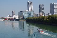 水陸両用バスお台場コースの写真1