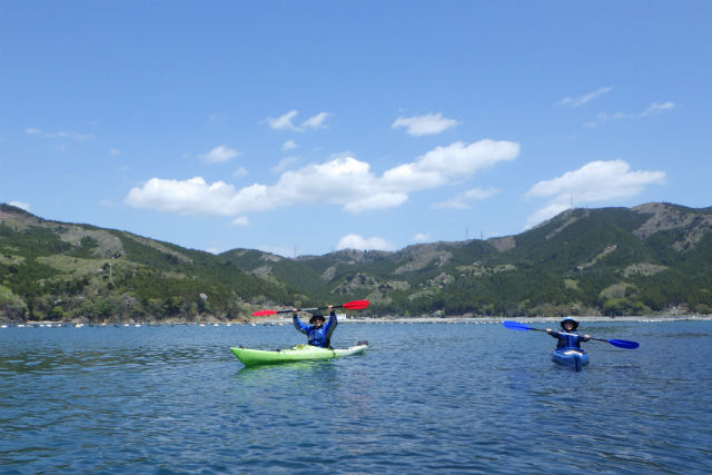 牡鹿半島ガイド なかのカヤックの写真1