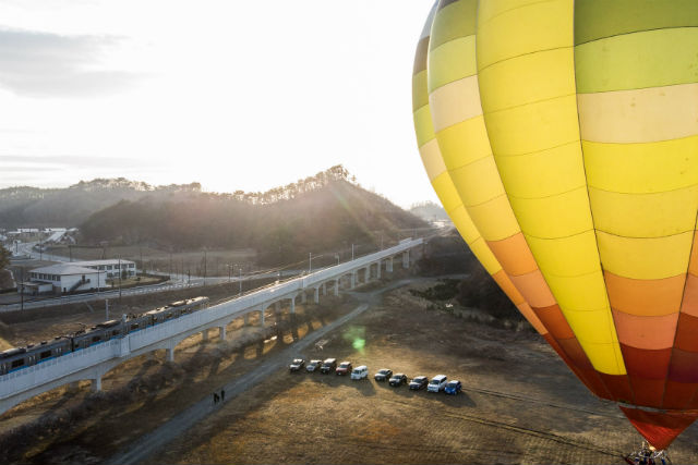 松島熱気球・パラグライダー体験の写真1