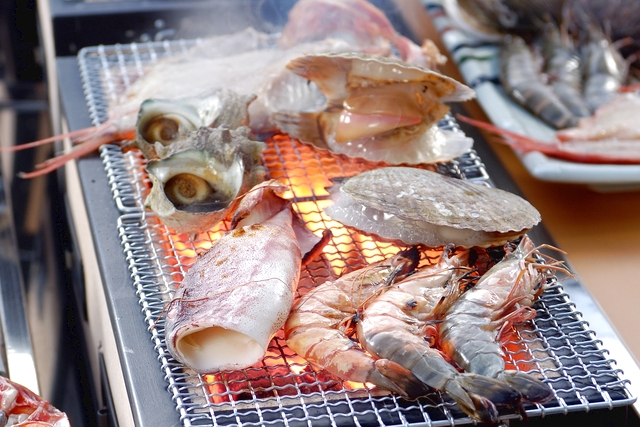 バーベキュー炭小屋の写真1