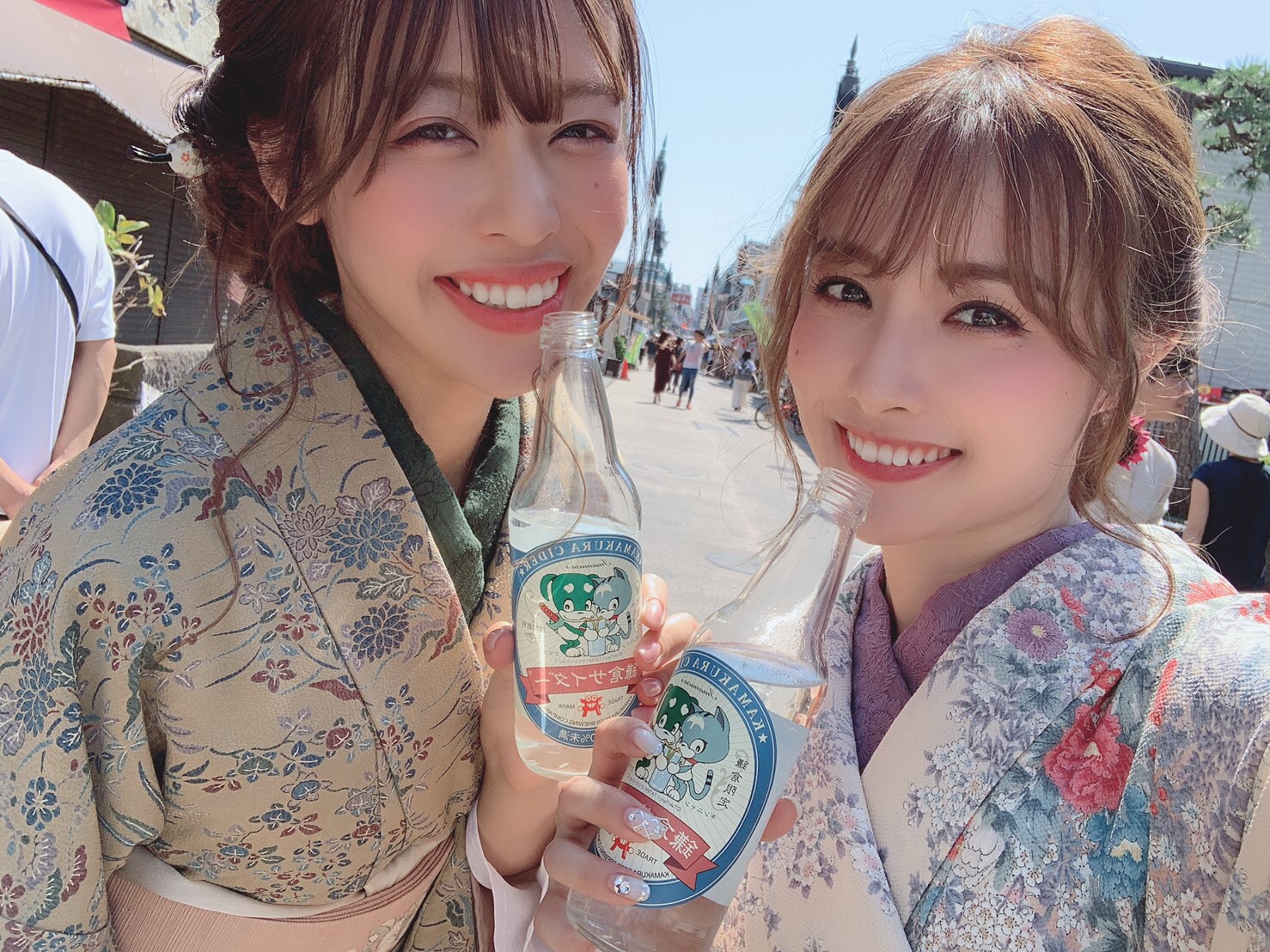 鎌倉着物レンタル 藤の写真1