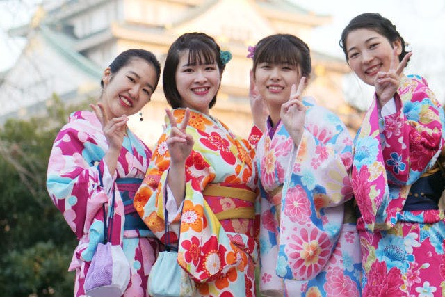 大阪和服桜の写真1