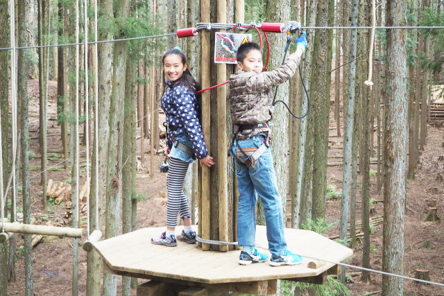 ツリークロスアドベンチャー厚木・七沢の写真1