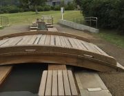 桜島溶岩なぎさ公園足湯