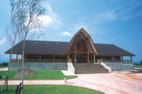 ミルク工房奥越前六呂師高原の時計台