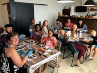 海の見えるデコ巻きずし/練り切りアート教室 碧波