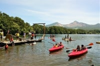 裏磐梯 桧原湖畔 松原キャンプ場