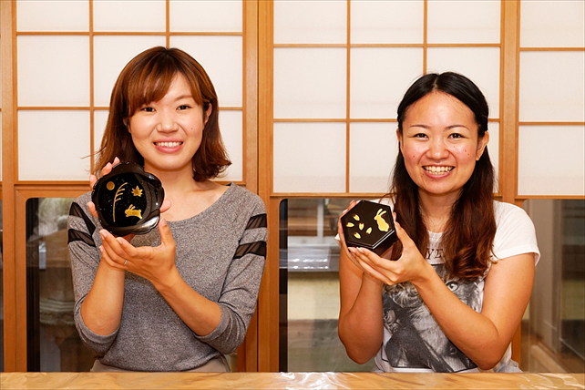 金箔貼り体験 かなざわカタニの写真1