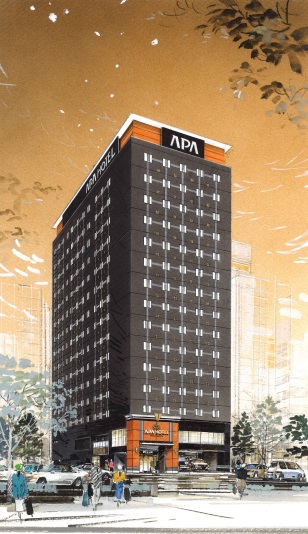 アパホテル<名古屋栄北>の写真1