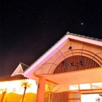 満天の星と海 瑠璃花