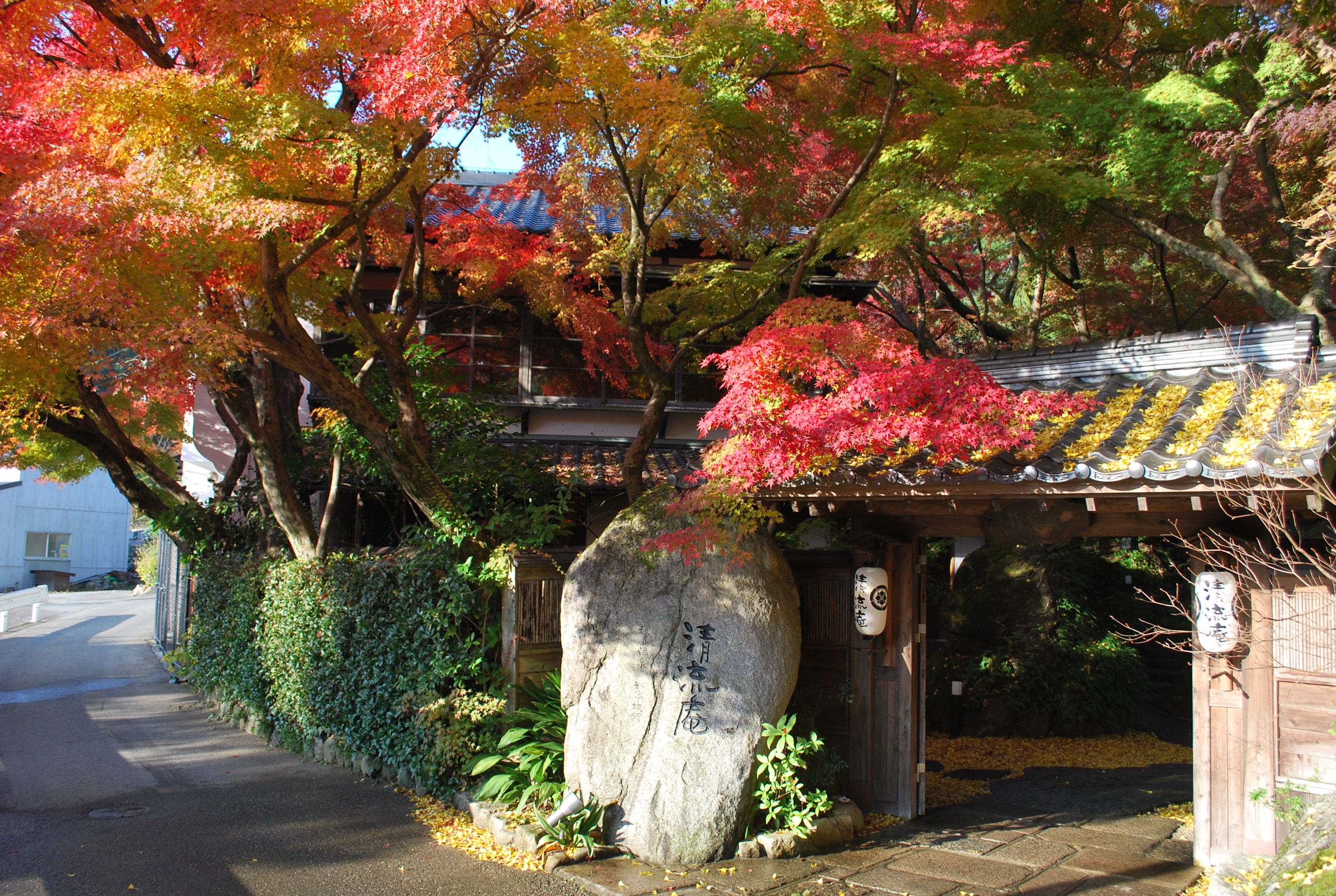 秋月温泉 料亭旅館 清流庵の写真1