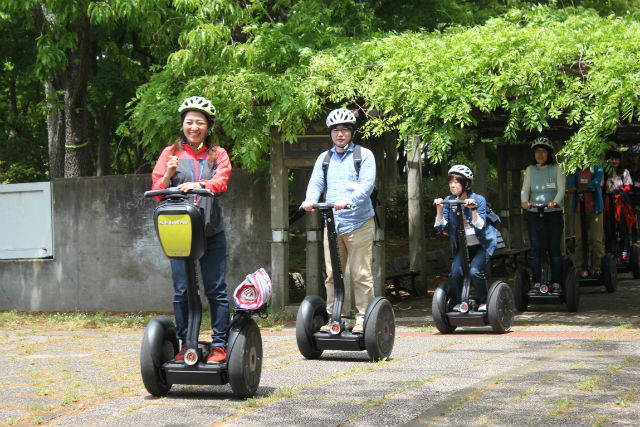 セグウェイシティガイドツアー in つくばの写真1