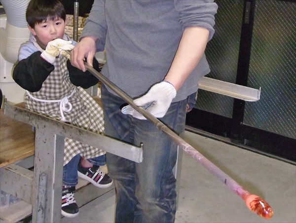 glass Art Blue moonの写真1