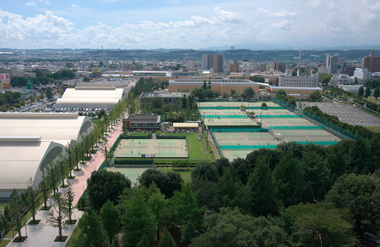 昭和の森テニスセンターの写真1