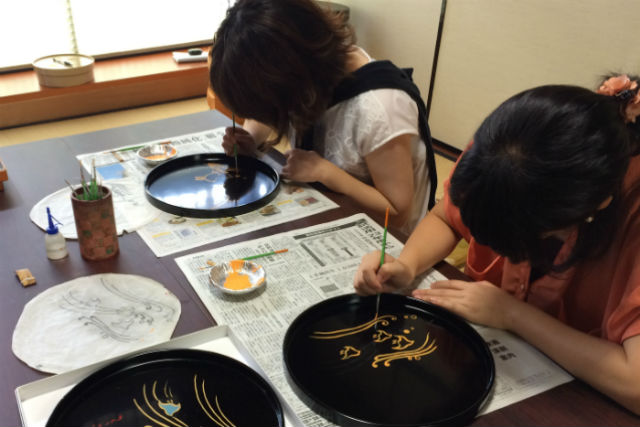 京漆器蒔絵体験工房 蒔絵平野の写真1