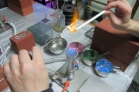 とんぼ玉工房『青い竜宮城』