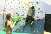 the FACTORY climbing gym