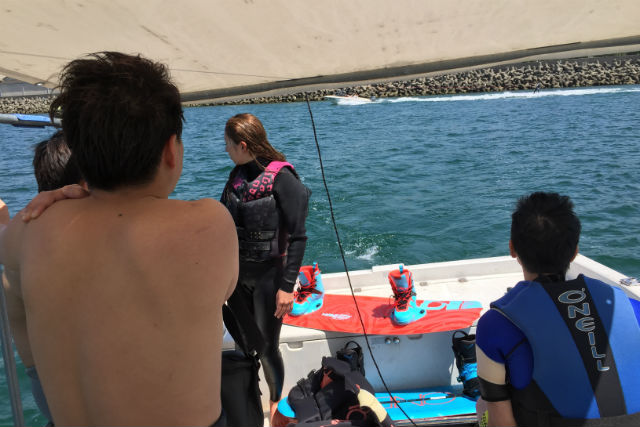 ウェイクボード関西の写真1