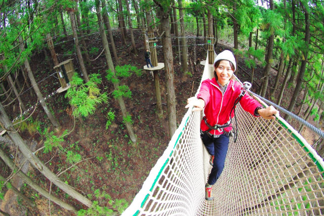 フォレストアドベンチャー奥神鍋の写真1