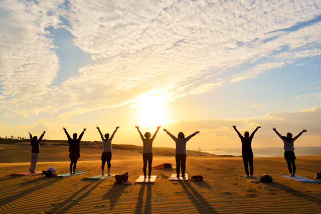 砂丘YOGA®の写真1