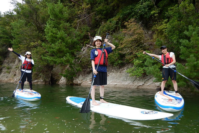 SUP 宮島の写真1