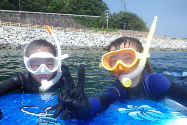 シュノーケリングピクニックの写真1