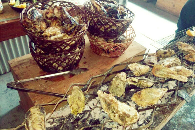 松橋かき小屋の写真1