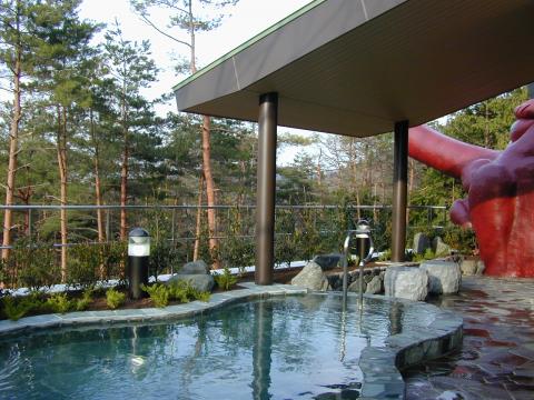 グリーンパーク想い出の森くつき温泉の写真1