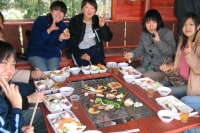 コテージ&バーベキュー上の台 緑の村