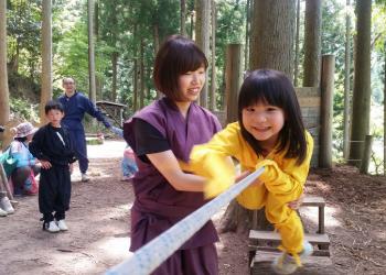 赤目四十八滝　忍者の森