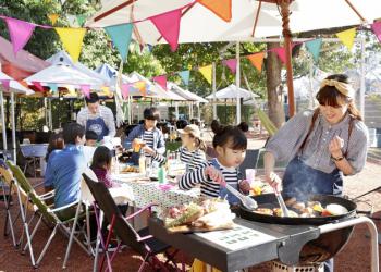 オアシスパーク　BBQ　キャンバス