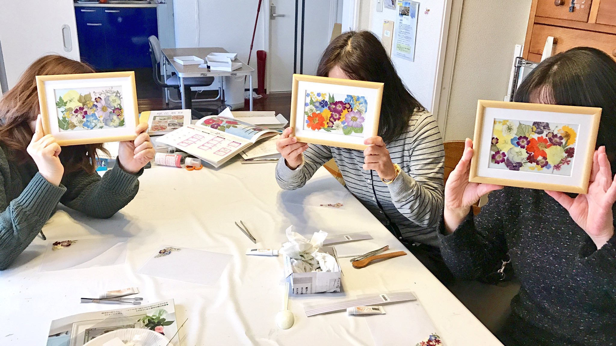 押し花サロンスイートアリッサム