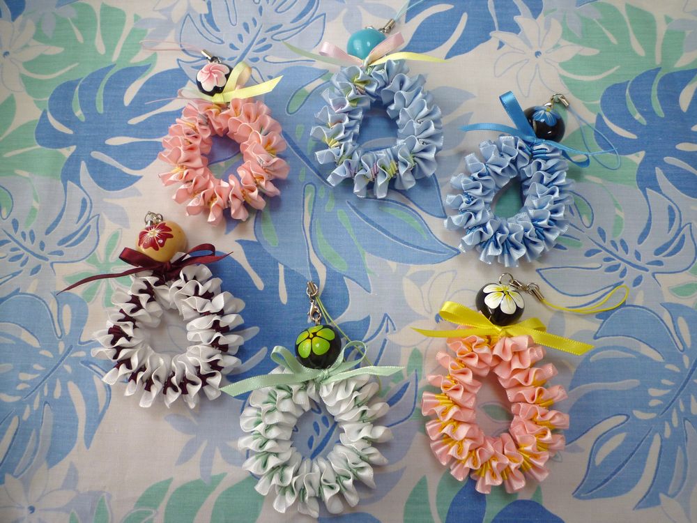 ハワイアンリボンレイ・小物のお教室マカナアロハ