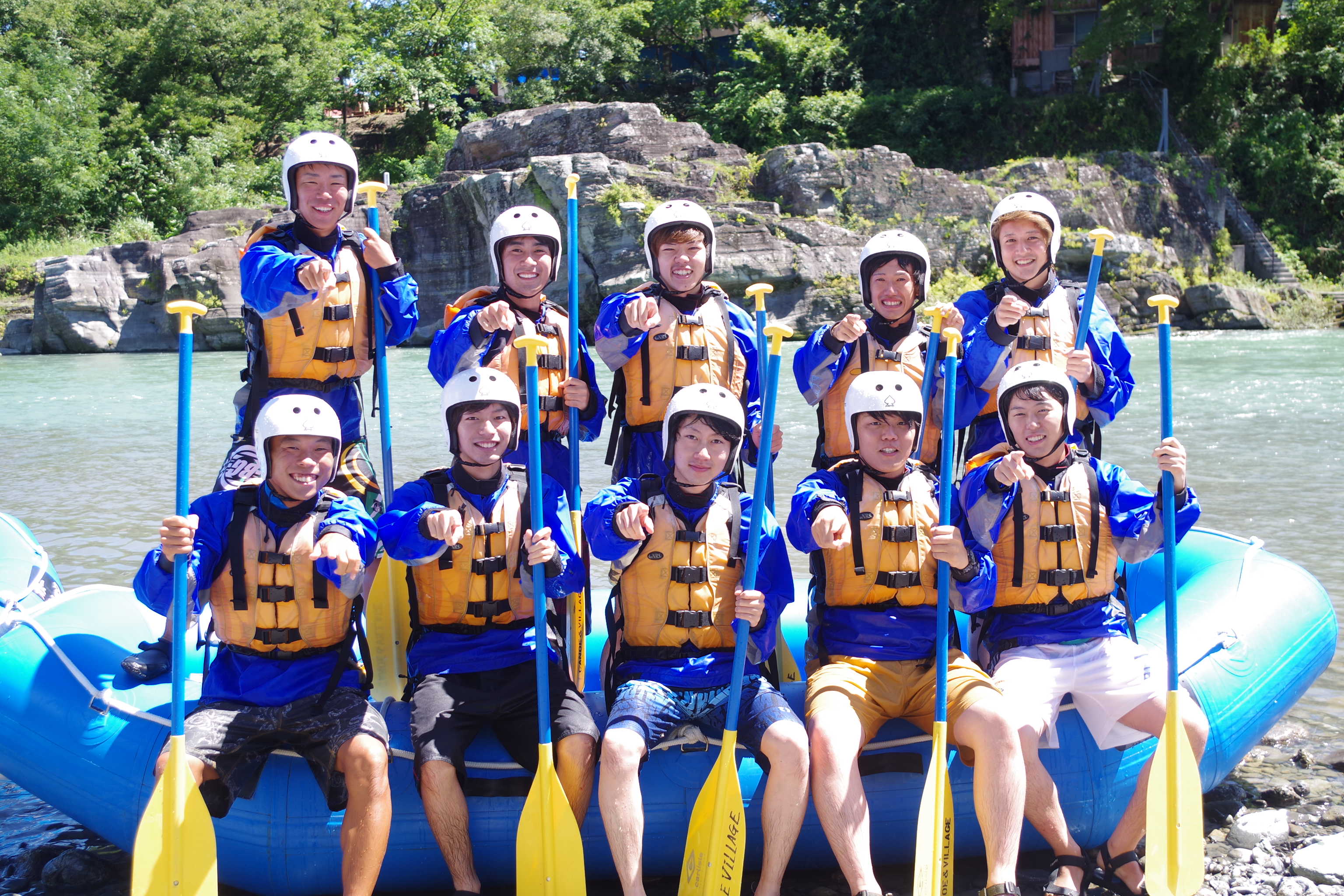 カヌーヴィレッジ長瀞ラフティング