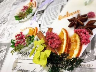 Joie de vivre Candle