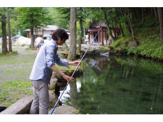 ナラ入沢渓流釣キャンプ場