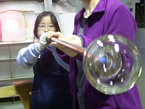 勝沼ガラス工房がらす屋