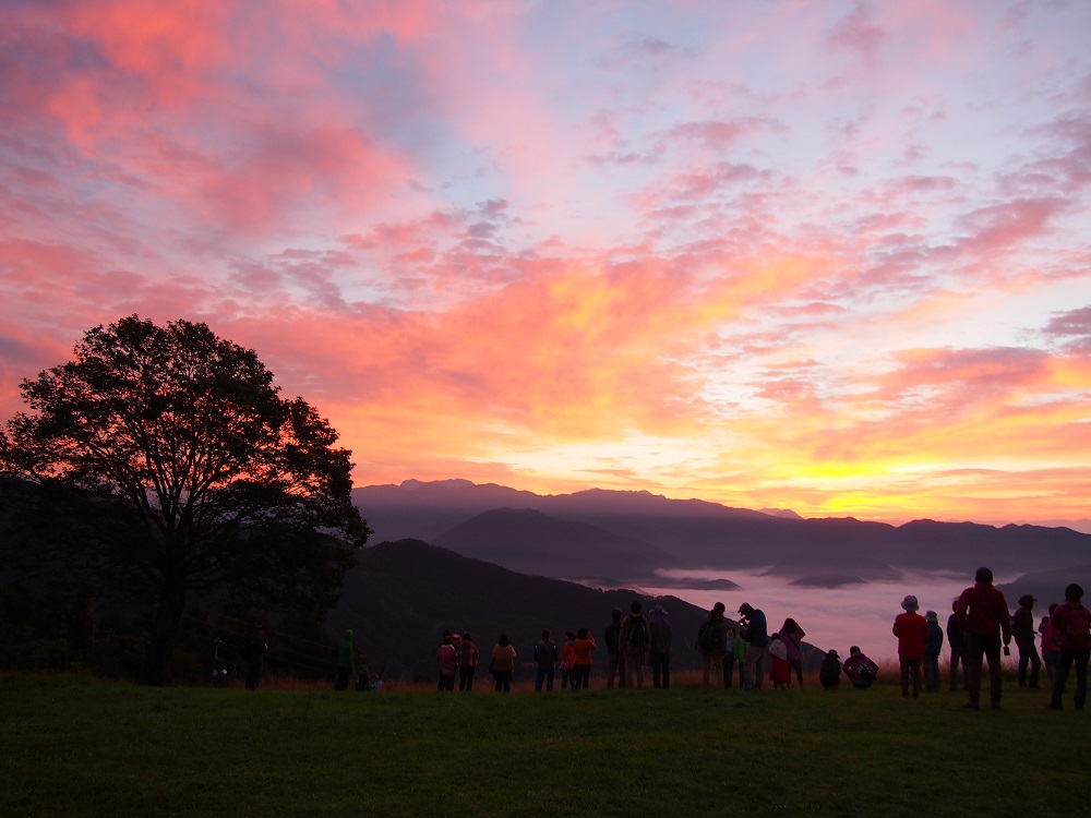 白馬八方尾根　北尾根高原