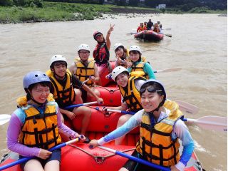 信濃川ラフティング　日本アウトドアサービス