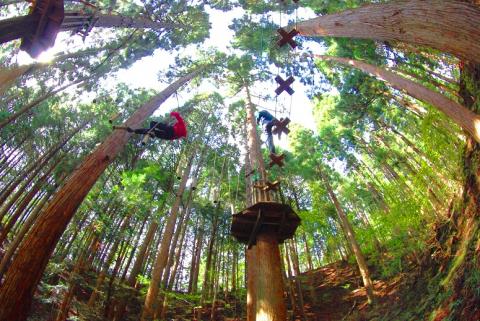 フォレストアドベンチャー・奥神鍋