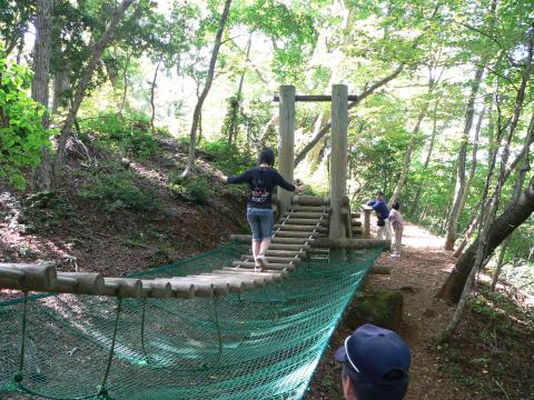 県立もみのき森林公園 アスレチックコース