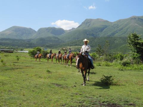 レゾネイトクラブくじゅう ココペリウエスタン ライディング