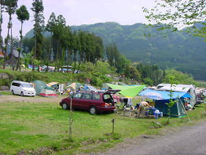 三日月の滝温泉キャンプ場の写真1