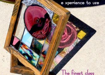 ステンドグラス制作体験　ルヴェールの写真1