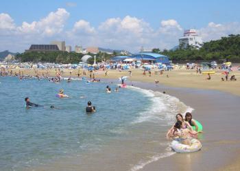 田辺扇ヶ浜海水浴場の写真1